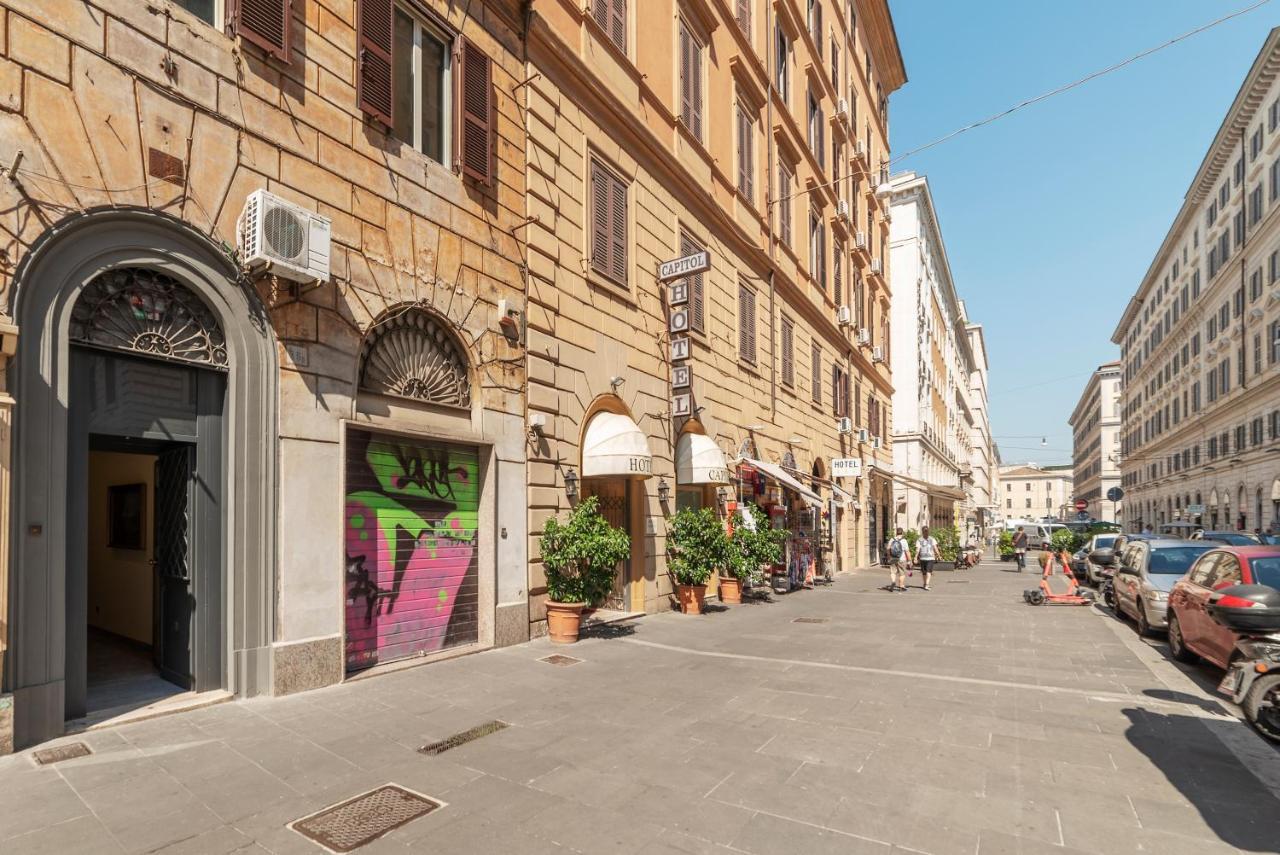 Termini Station Elegant And Roomy Apartment ローマ エクステリア 写真